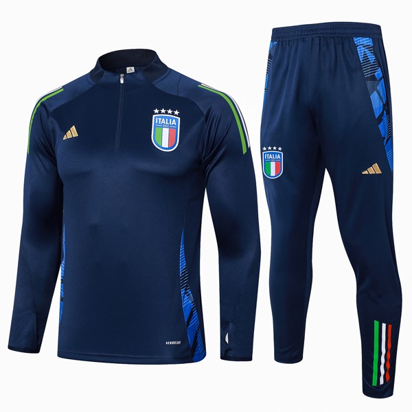 Sudadera De Training Italia 2024-25 Azul 3